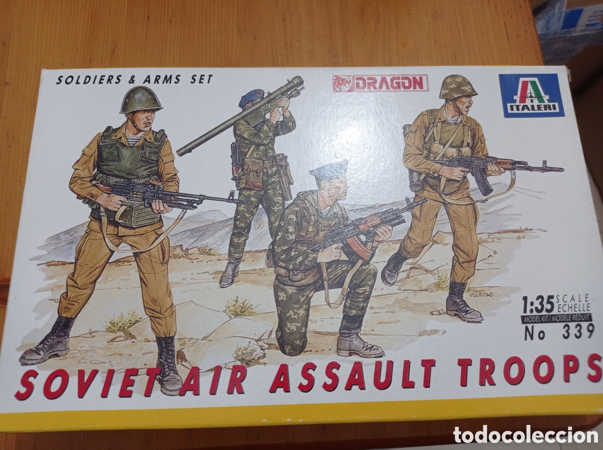 Maquetas: ITALERI - SOVIET AIR ASSAULT TROOS. 1/35. 339 - Foto 1