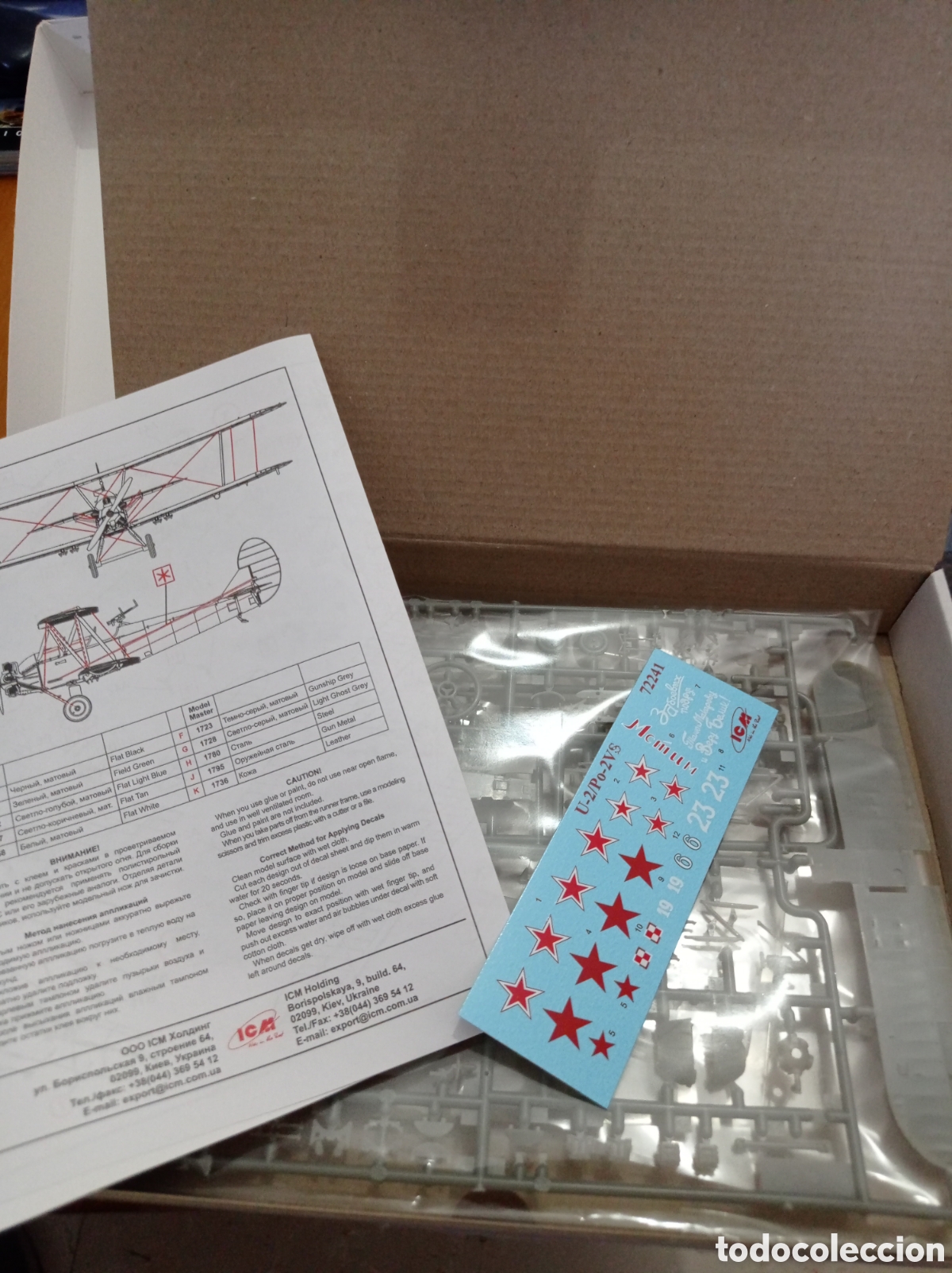 Maquetas: ICM - U-2/PO-2VS WWII SOVIET LIGHT MIGHT BOMBER 1/72. 72241 - Foto 2
