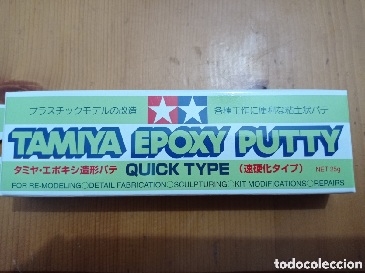 Maquetas: TAMIYA - EPOXY PUTTY QUICK TYPE - Foto 1