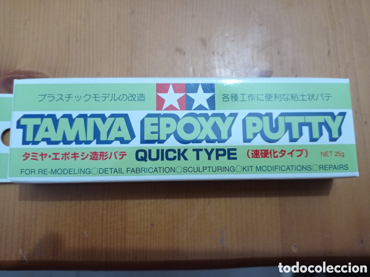 tamiya - epoxy putty quick type - Compra venta en todocoleccion
