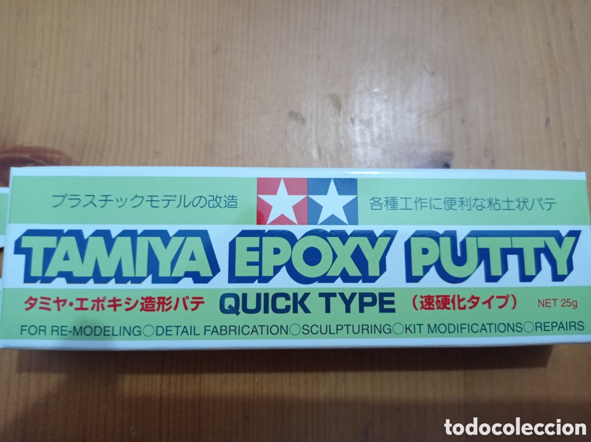 Maquetas: TAMIYA - EPOXY PUTTY QUICK TYPE - Foto 1