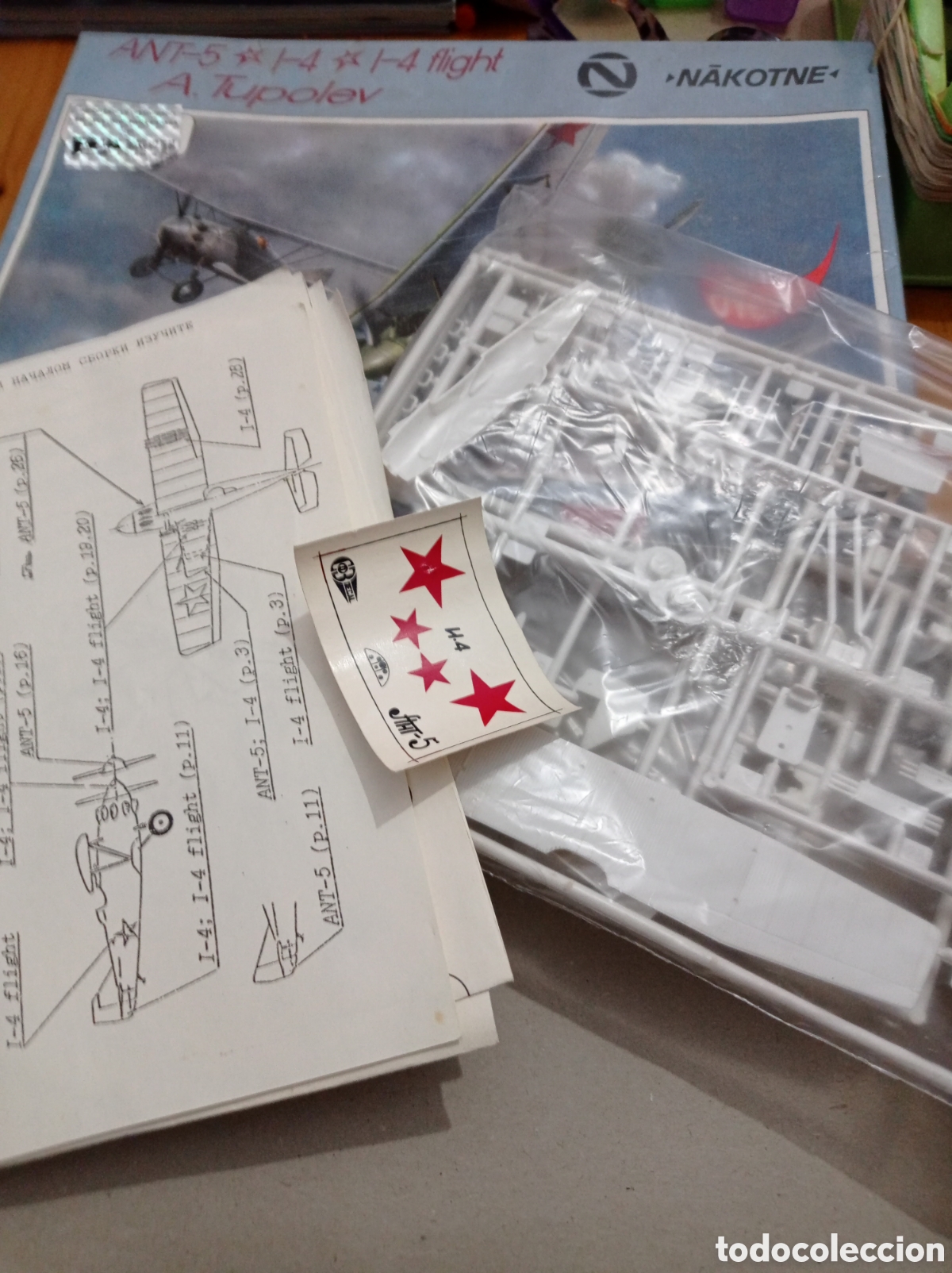 Maquetas: NAKOTNE - A TUPOLEV I-4 1/72. - Foto 2