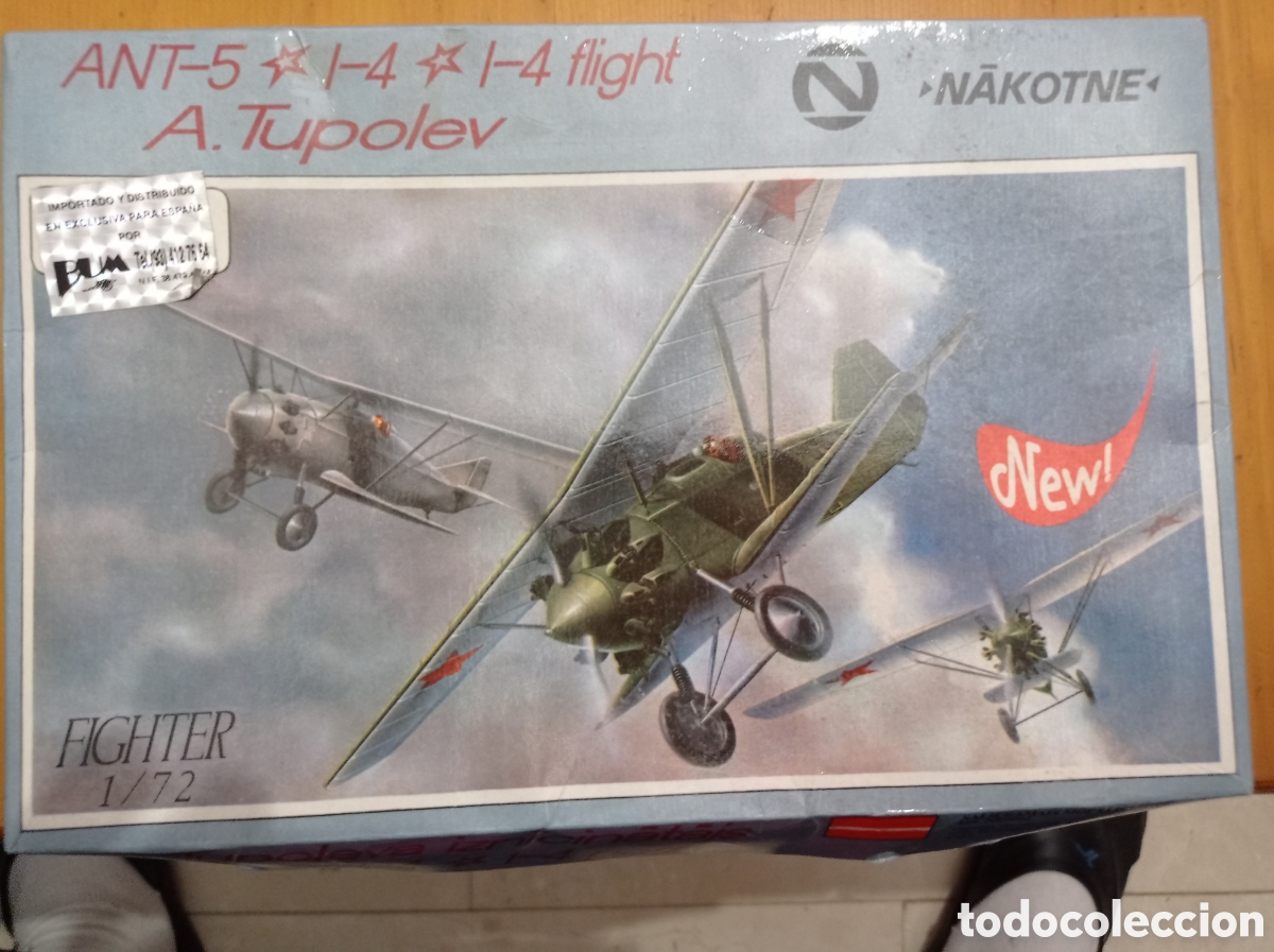 Maquetas: NAKOTNE - A TUPOLEV I-4 1/72. - Foto 1