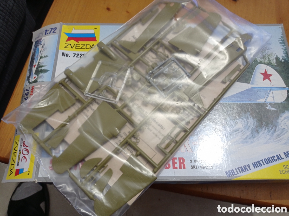 Maquetas: ZVEZDA - YAKOVLEV YAK-6 SOVIET LIGHT BOMBER. 1/72. 7220 - Foto 2