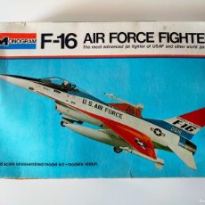 Maquetas: MONOGRAM: ESCALA 1/48 - F-16 AIR FORCE FIGHTER. REF 5401 - MADE IN USA.. Lote 367857916