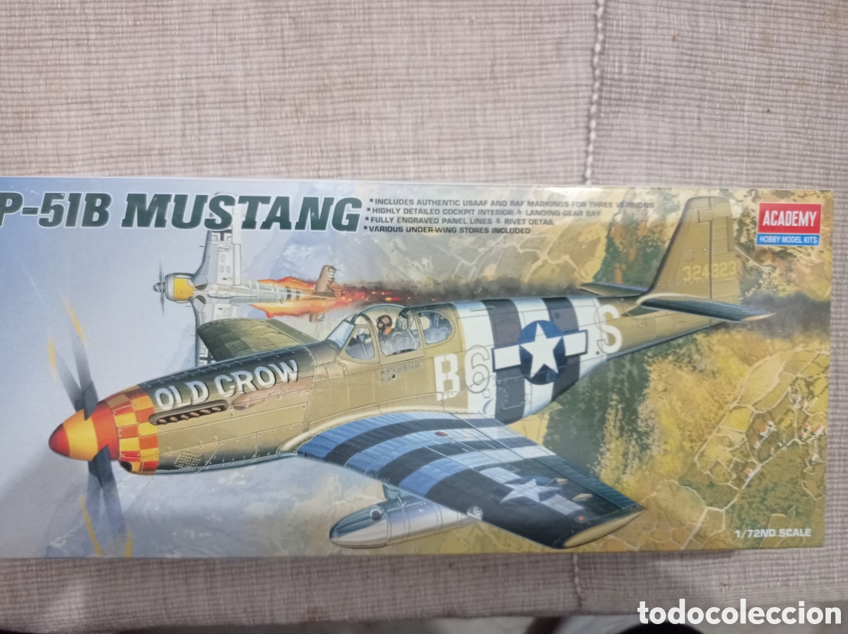Maquetas: ACADEMY - P-51 B. MISTANG 1/72 1667 - Foto 1
