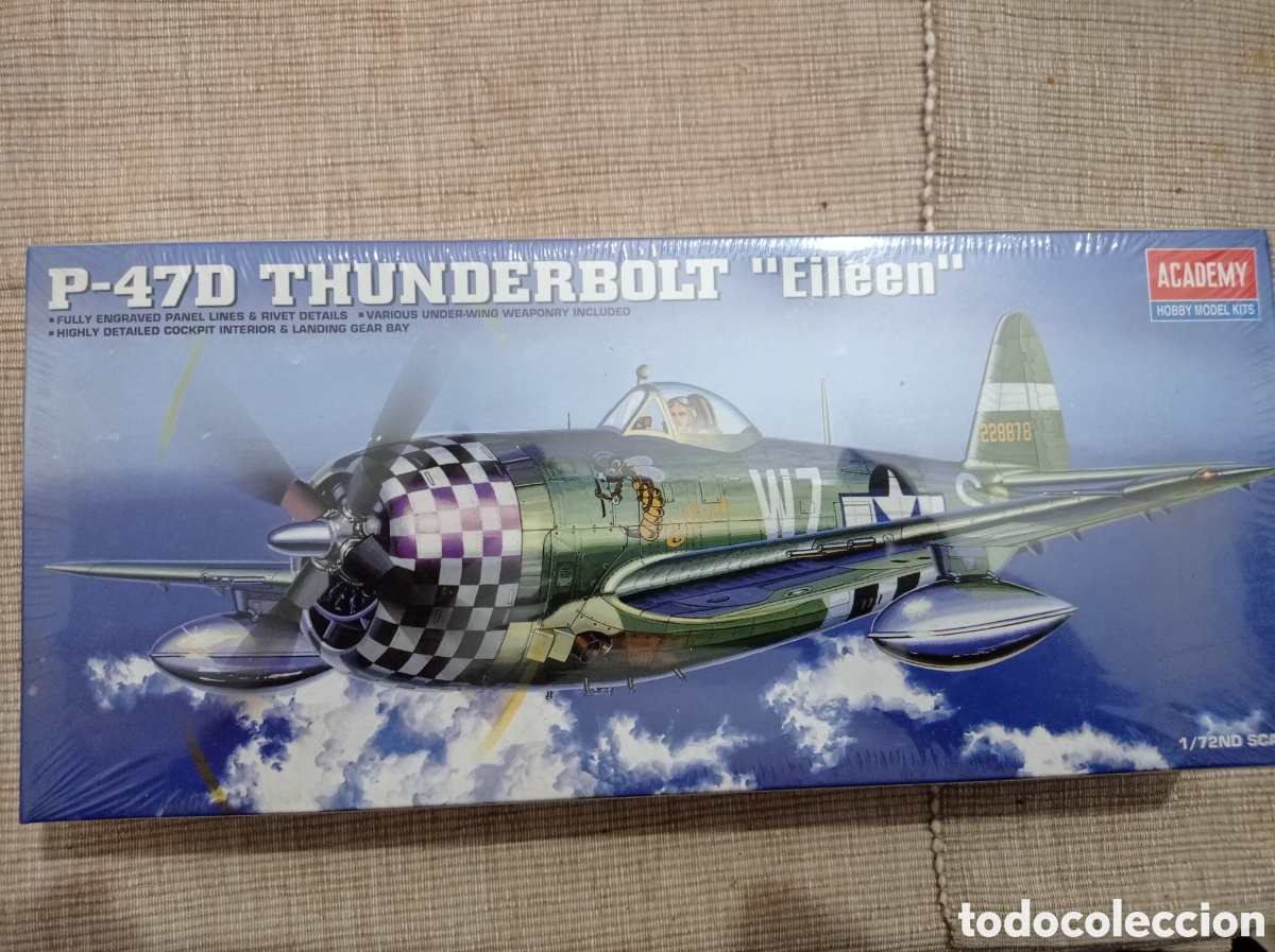 Maquetas: ACADEMY - P-47D THUNDERBOLT EILEEN 1/72. 2105 - Foto 1