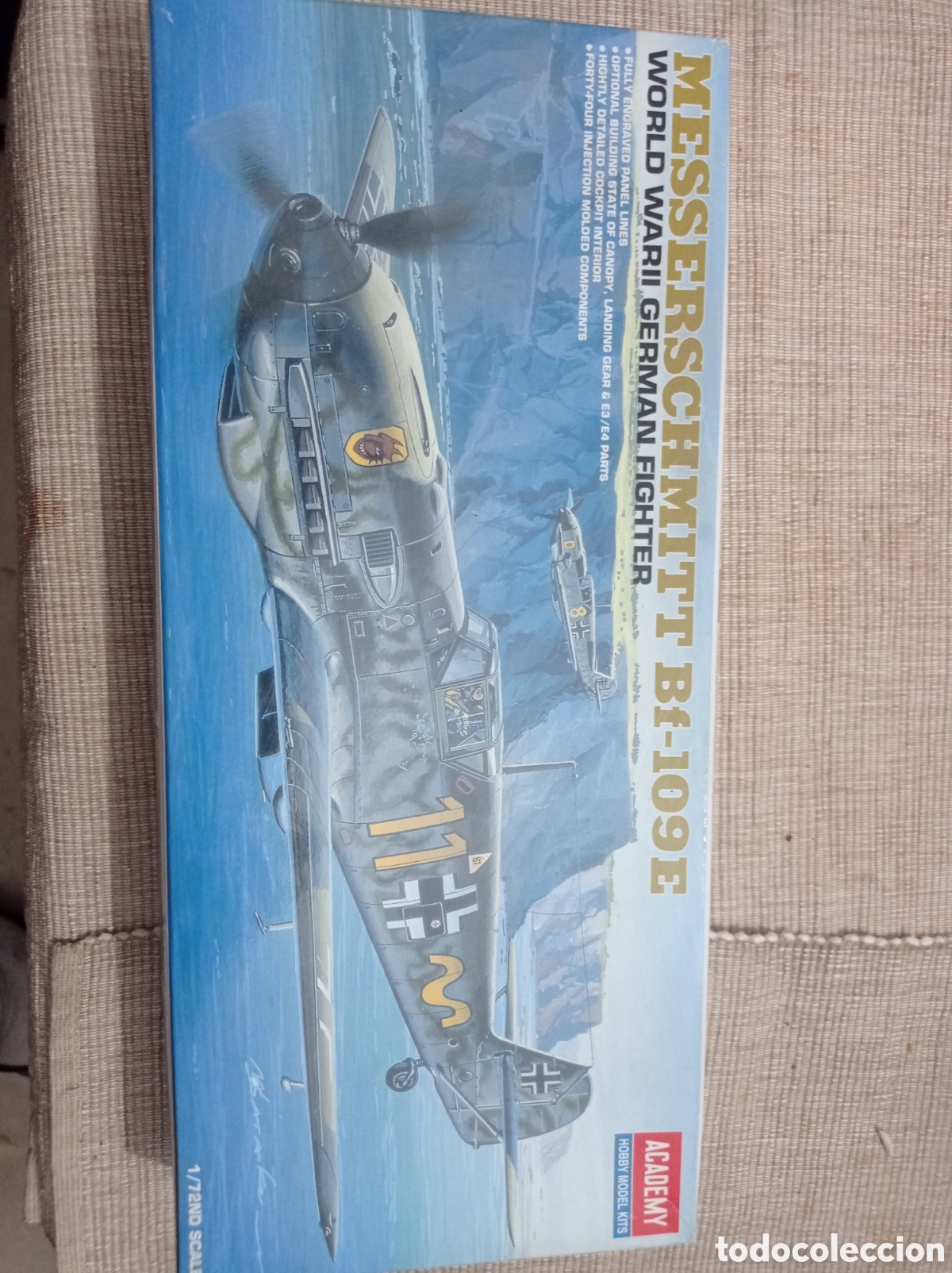 Maquetas: ACADEMY - MESSERSCHMITT BF-109 E 1/72. 2133 - Foto 1