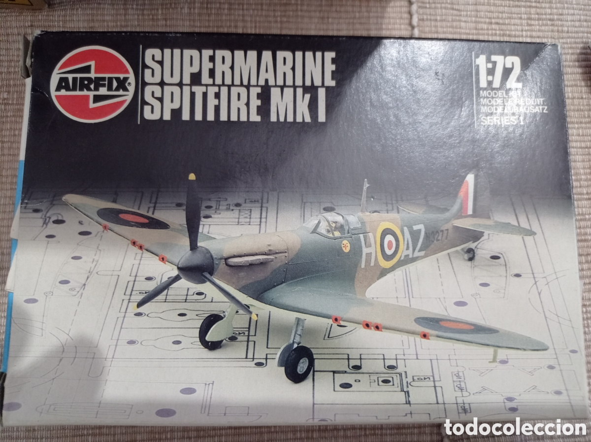 Maquetas: AIRFIX - SUPERMARINE SPITFIRE MK I. 1/72. 01071 - Foto 1