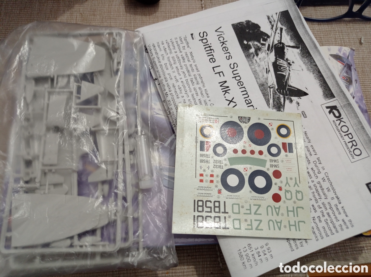 Maquetas: MASTER CRAFT - SPITFIRE L.F MK.XVI E 1/72. F06 - Foto 2