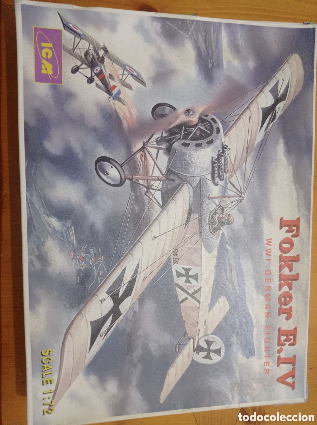 Maquetas: ICM - FOKKER E.IV 1/72. 72111 - Foto 1