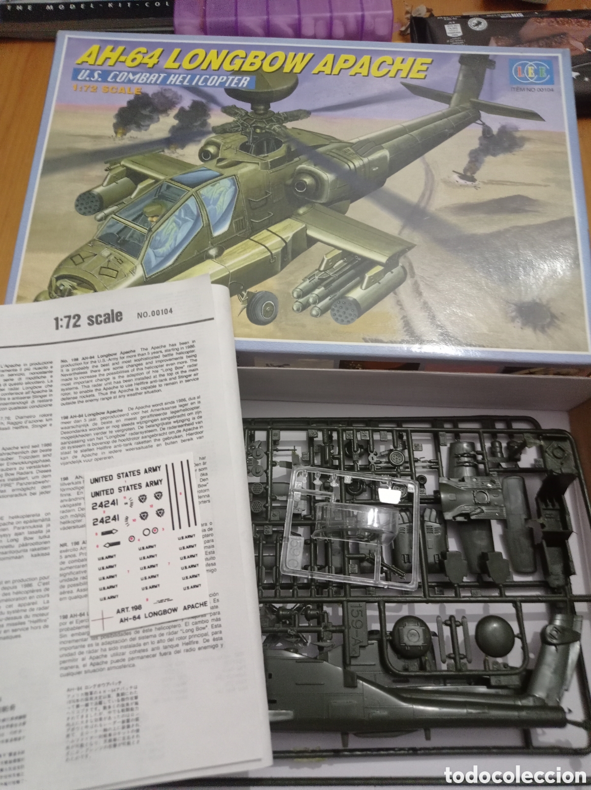 Maquetas: LEE - AH-64 LONGBOW APACHE 1/72. 00104 - Foto 2