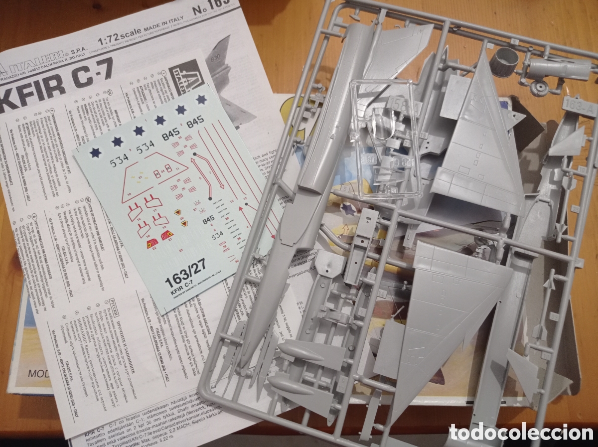 Maquetas: ITALERI - KFIR C-7. 1/72. 163 - Foto 2
