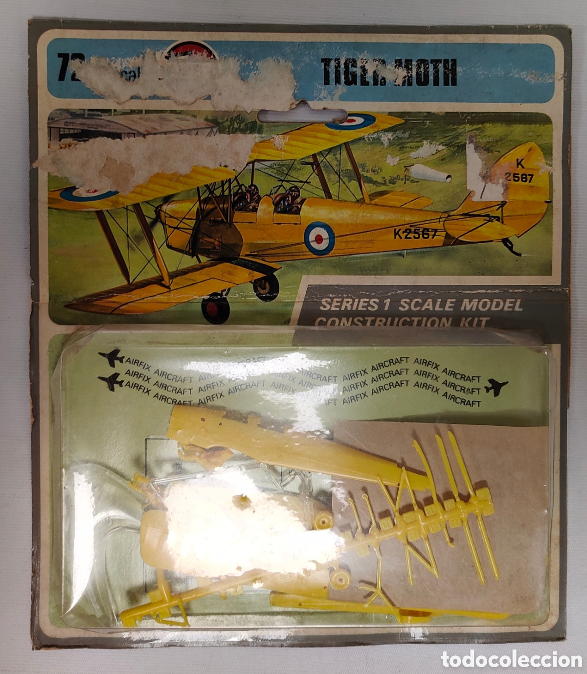 Maquetas: Tiger Moth airfix 1/72 a&ntilde;o 1973 - Foto 1
