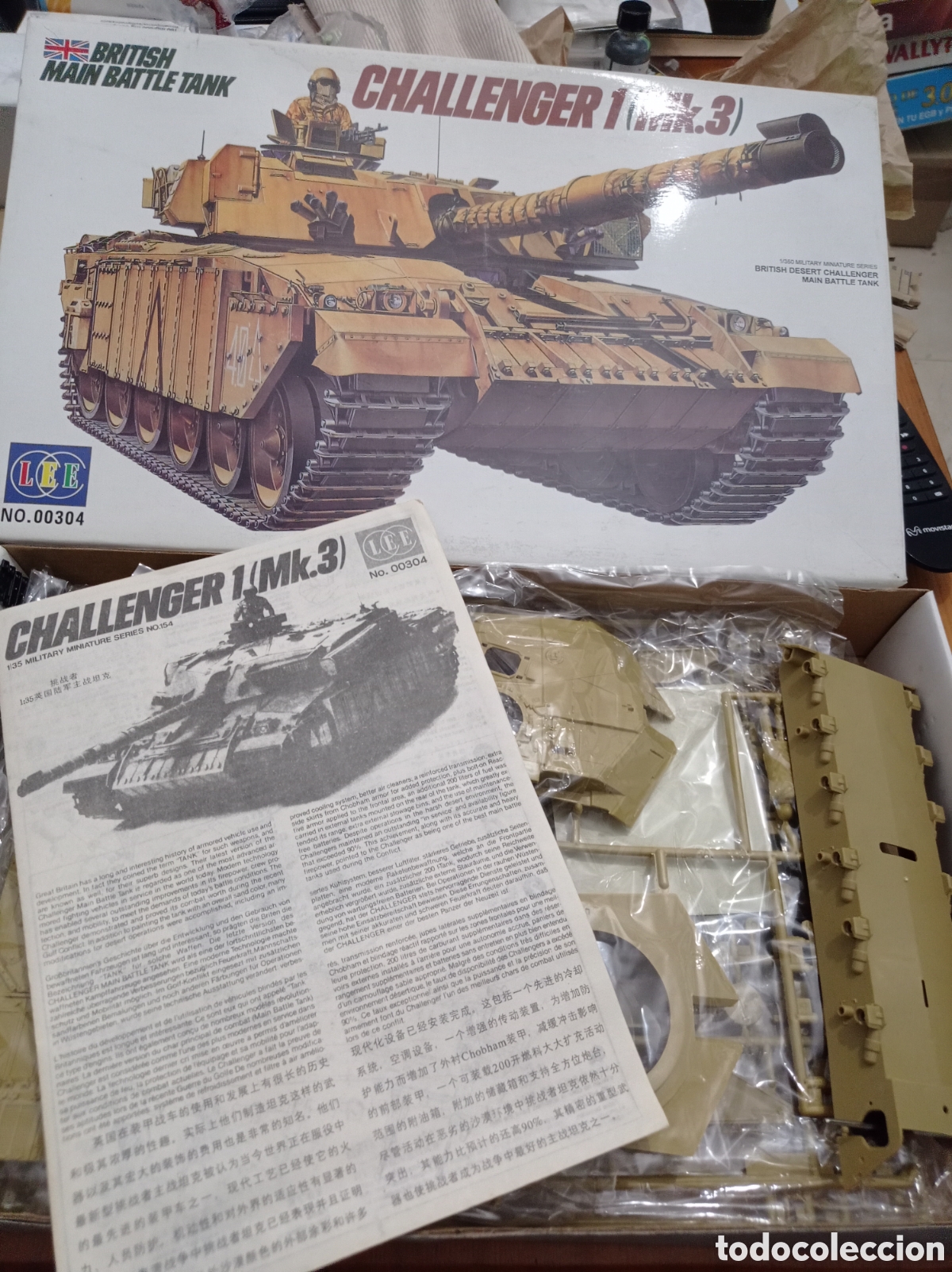 Maquetas: LEE - CHALLENGER 1 MK3. 1/35. 00304 - Foto 2