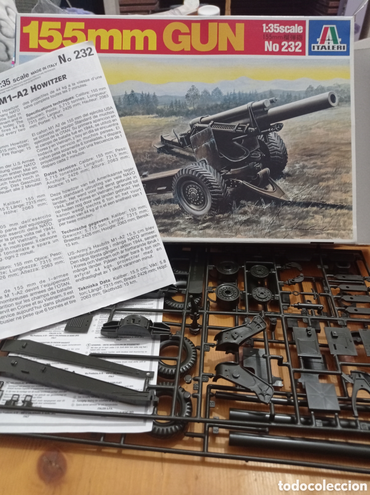 Maquetas: ITALERI - 155MM GUN 1/35. 232 - Foto 2