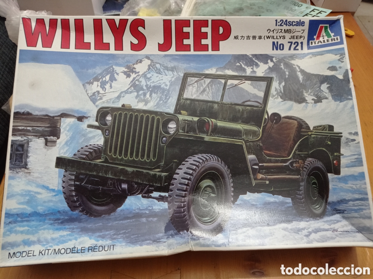 Maquetas: ITALERI - WILLYS JEEP. 1/24. 721 - Foto 1