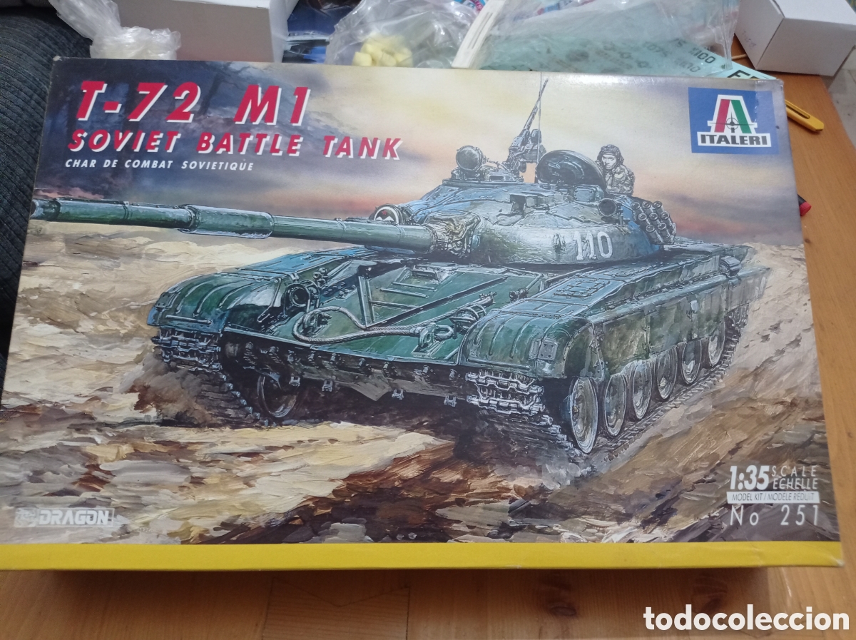 Maquetas: ITALERI - T-72 M1 SOVIET BATTLE TANK. 1/35. 251 - Foto 1