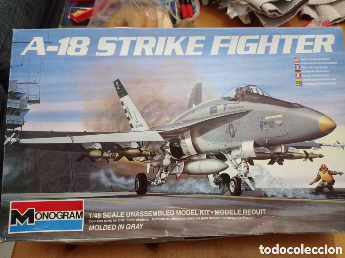 Maquetas: MONOGRAM - A-18 STRIKE FIGHTER. 1/48. 5907 - Foto 1