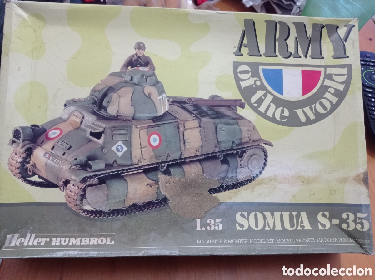 Maquetas: HELLER - SOMUA S-35. 1/35. 81170 - Foto 1