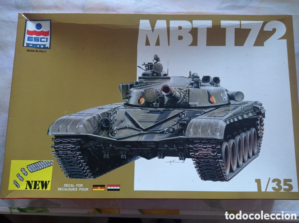 Maquetas: ESCI - MBT T72. 1/35. 5019 - Foto 1