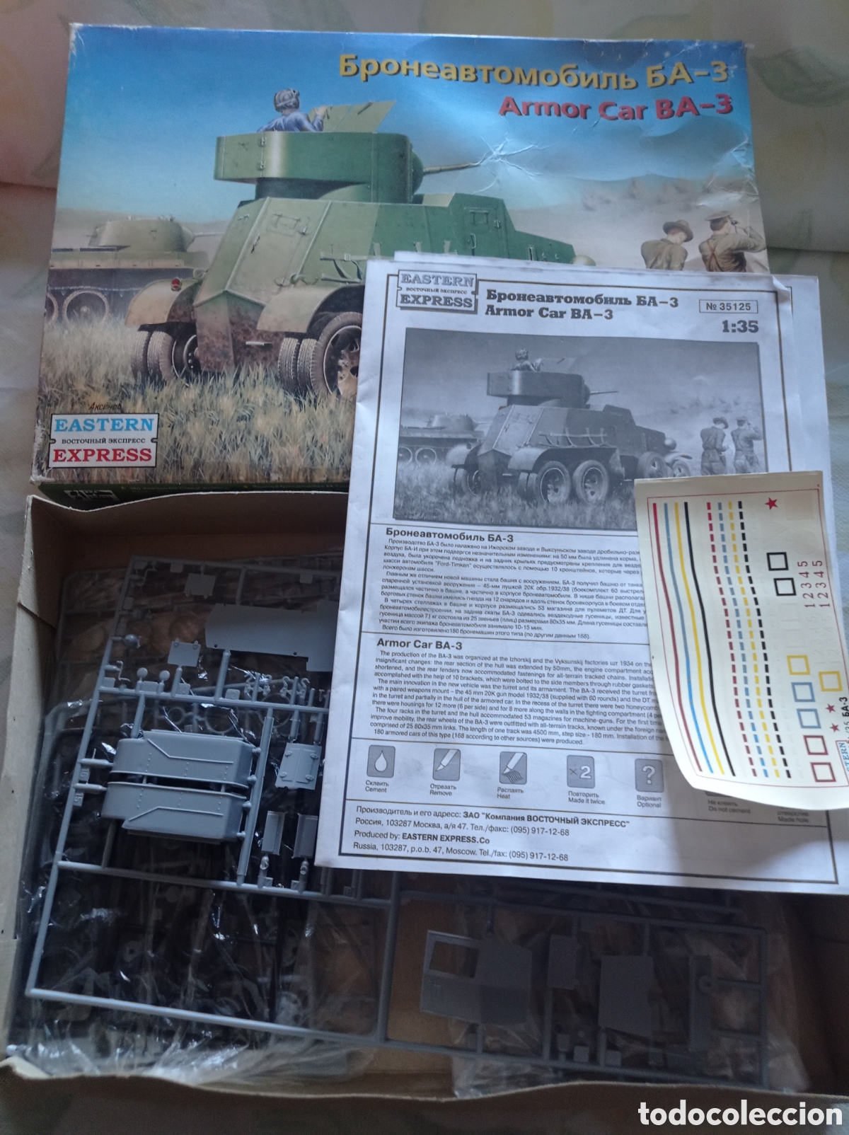 Maquetas: EASTERN EXPRESS - ARMOR CAR BA-3 - Foto 2