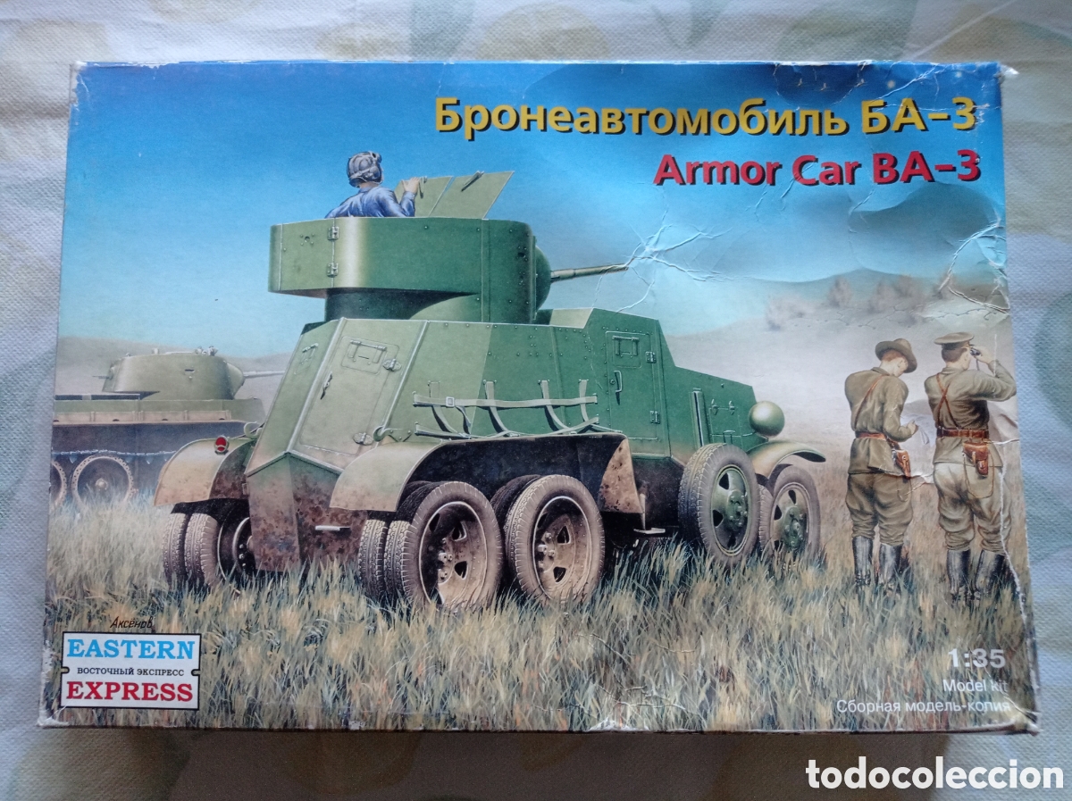Maquetas: EASTERN EXPRESS - ARMOR CAR BA-3 - Foto 1