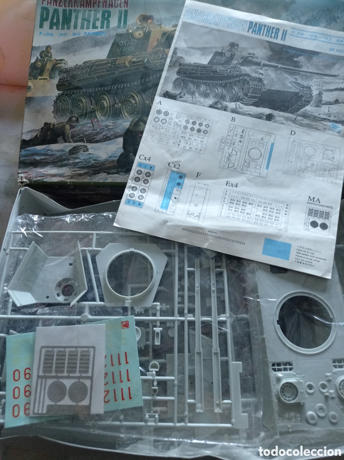 Maquetas: DRAGON - PANZERKAMPFWAGEN PANTHER II. 1/35. 6027 - Foto 2
