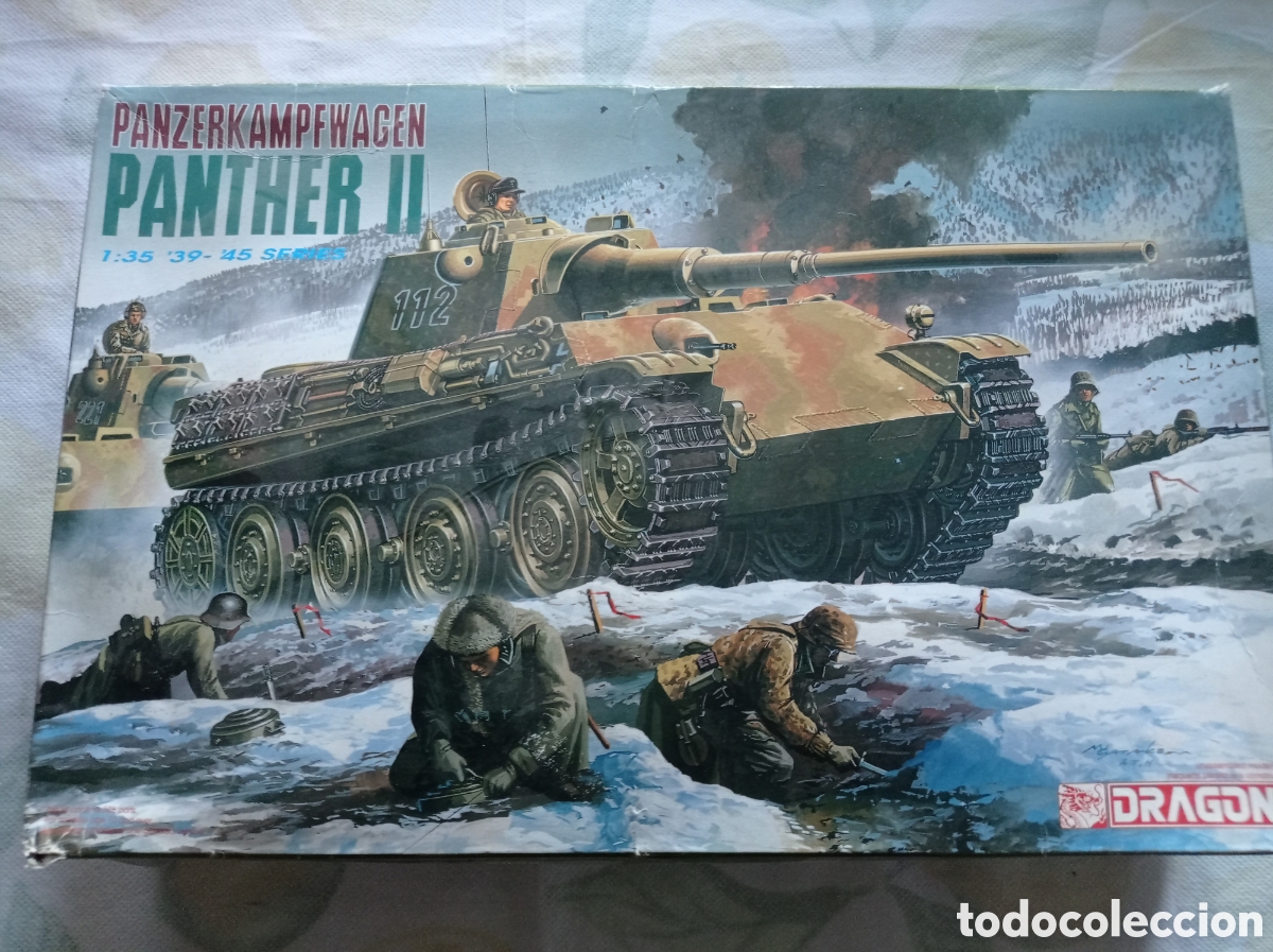 Maquetas: DRAGON - PANZERKAMPFWAGEN PANTHER II. 1/35. 6027 - Foto 1