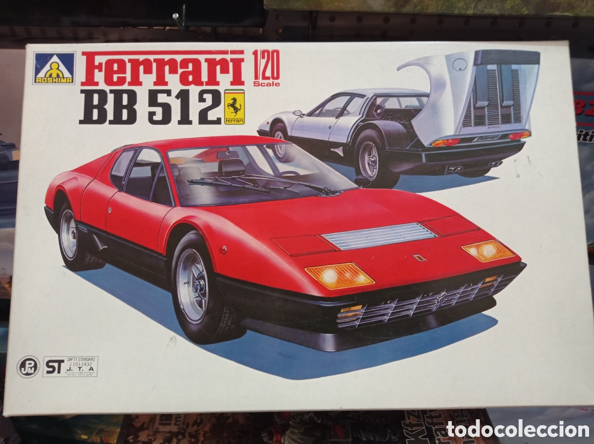 Maquetas: AOSHIMA - FERRARI BB 512. 1/20. SC02 - Foto 1