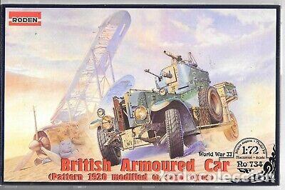 Maquetas: British Armoured Car (Pattern 1920 modified w/sand tyres) RODEN 802 1/35 - Foto 1