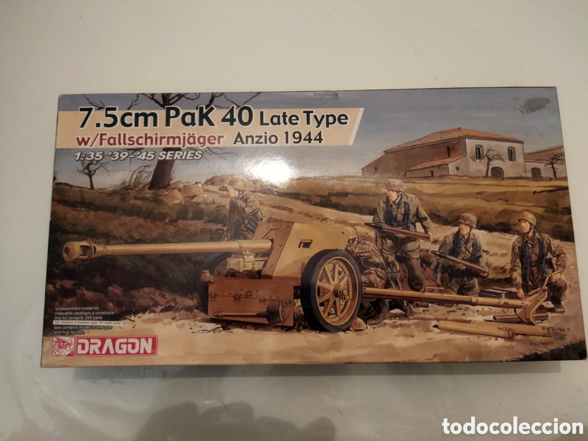 Maquetas: Ca&ntilde;on Pak 40 1/35 Drag&oacute;n ref 6250 - Foto 5