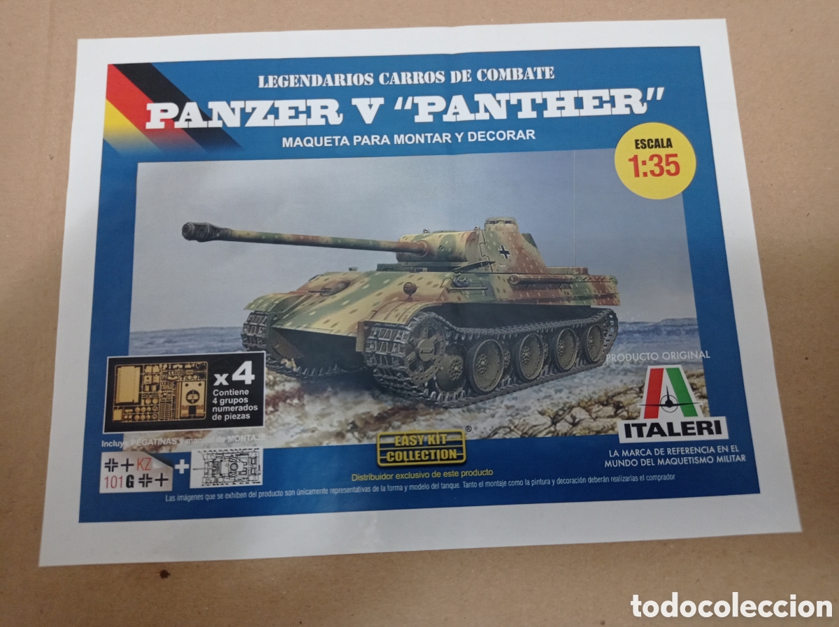 Maquetas: ITALERI- PANZER V PANTHER 1/35 - Foto 1