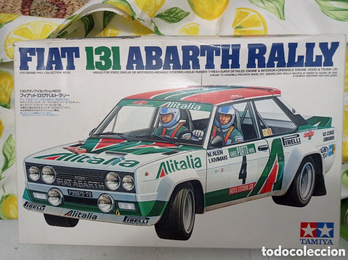 tamiya - fiat 131 abarth rally. 1/20. 20013 - Buy Scale models of