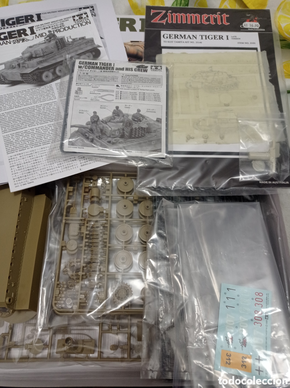 Maquetas: TAMIYA - TIGER I MID PRODUCTION 1/35. 35194 - Foto 2