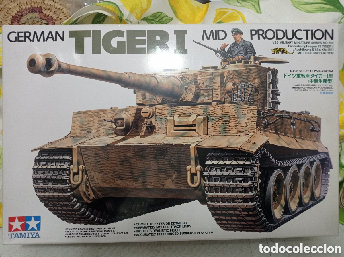 Maquetas: TAMIYA - TIGER I MID PRODUCTION 1/35. 35194 - Foto 1