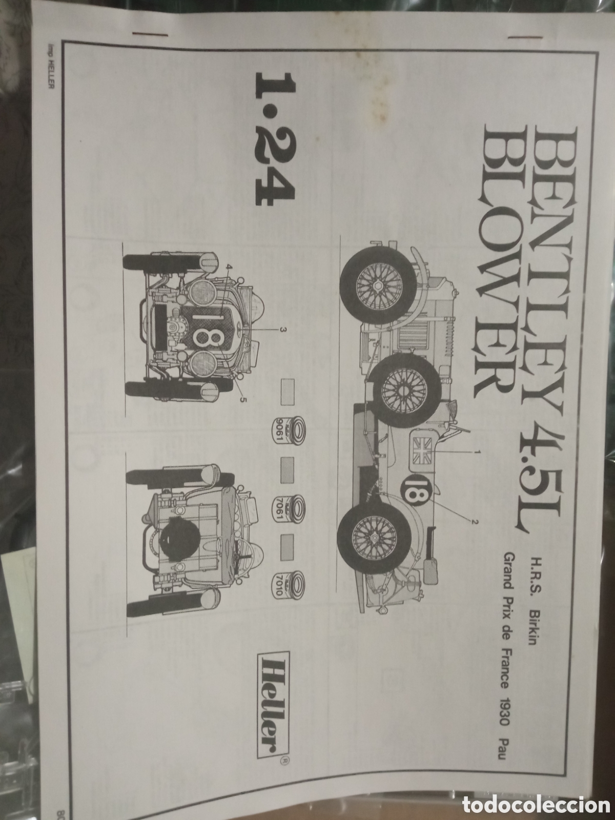 Maquetas: Maqueta Heller Bentley Blower - Escala 1/24 - Foto 3