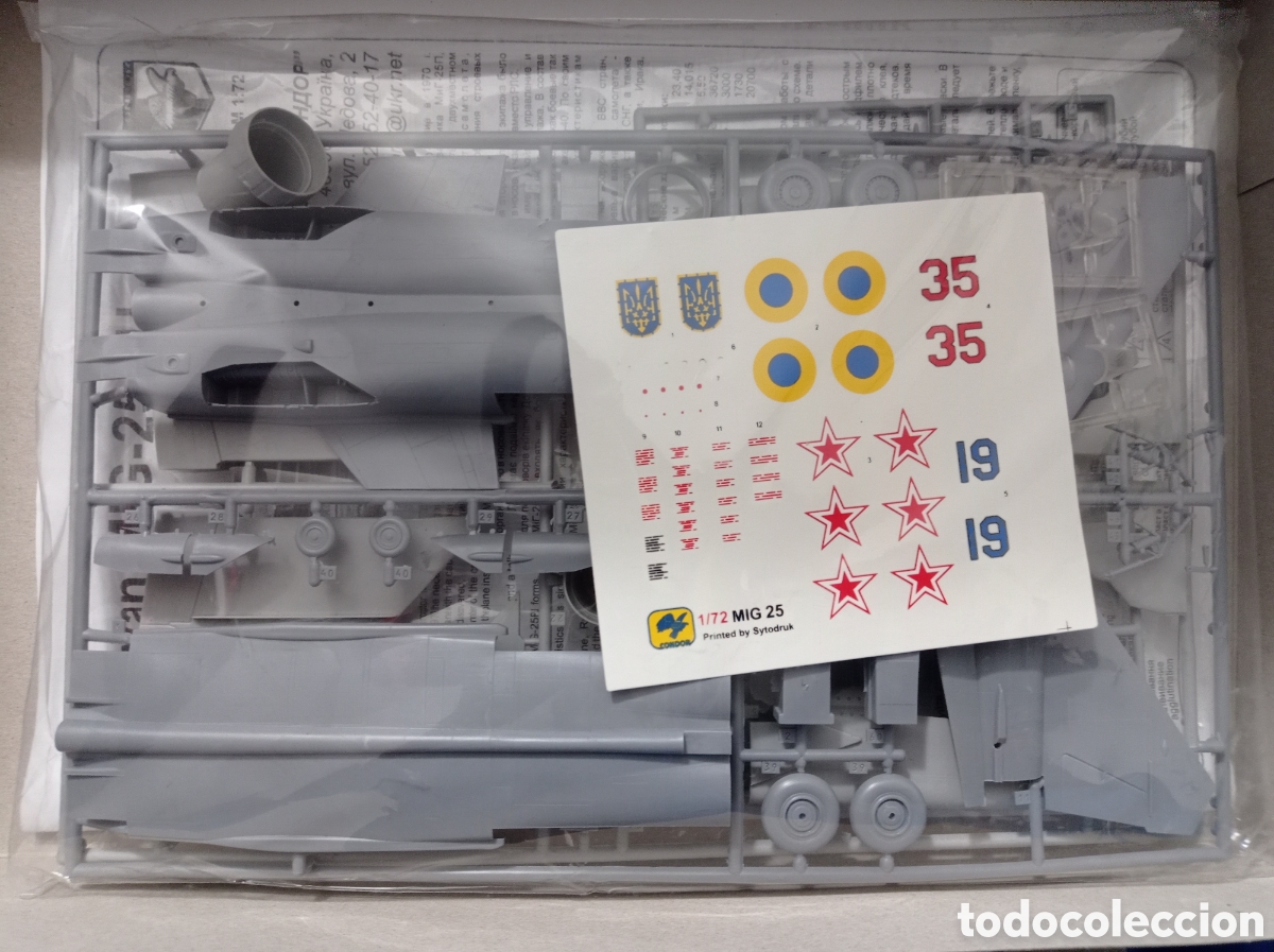 Maquetas: CONDOR - MIG 25U. 1/72. 72014 - Foto 2