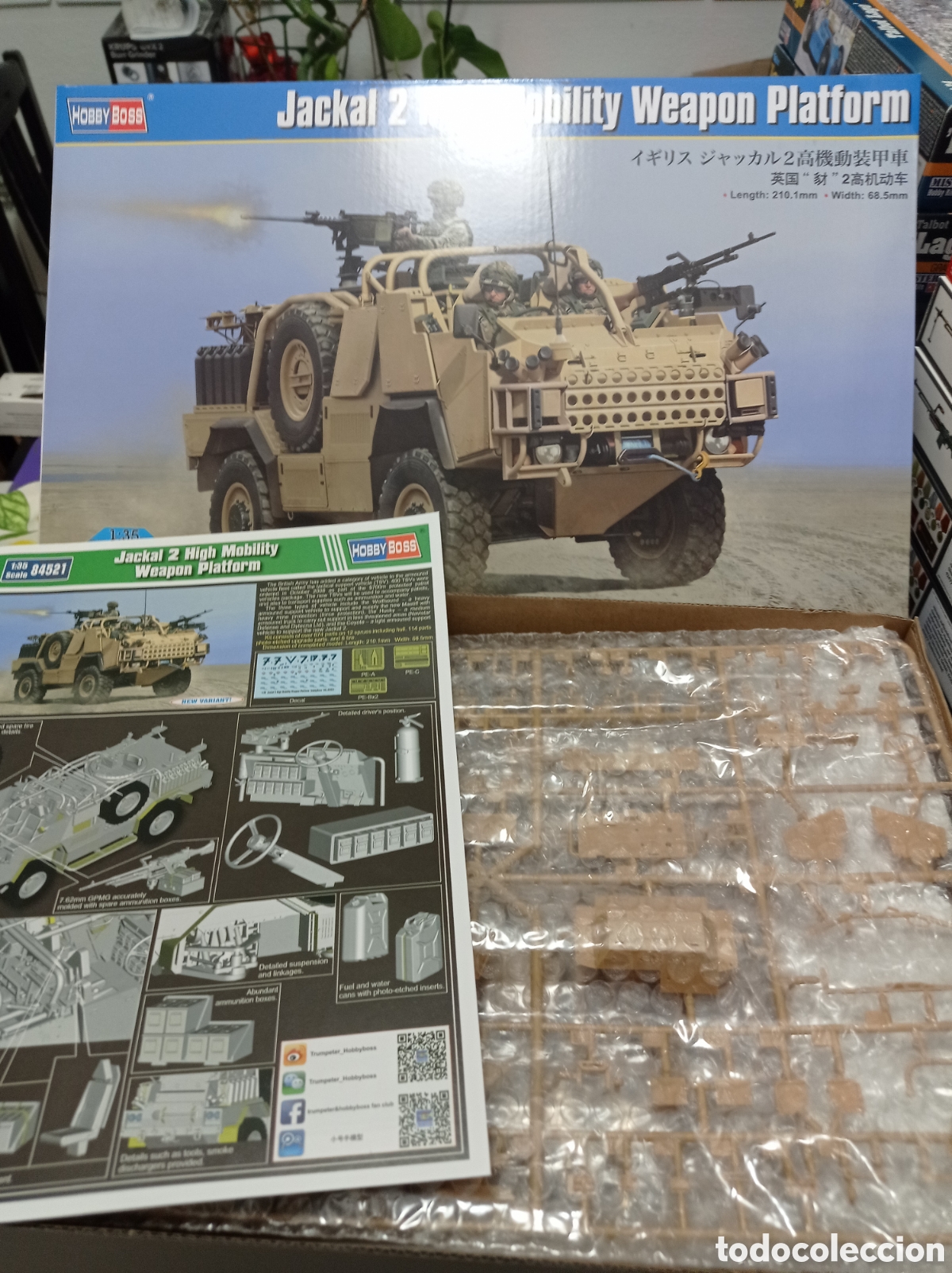 Maquetas: HOBBY BOSS - JACKAL 2 HIGH MOBILITY WEAPON PLATFORM. 1/35. 84521 - Foto 2