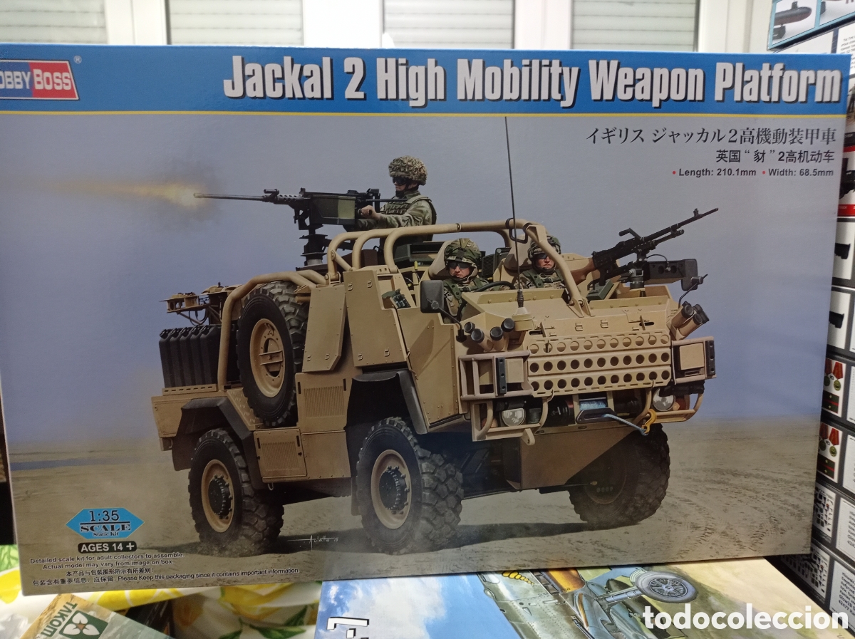 Maquetas: HOBBY BOSS - JACKAL 2 HIGH MOBILITY WEAPON PLATFORM. 1/35. 84521 - Foto 1