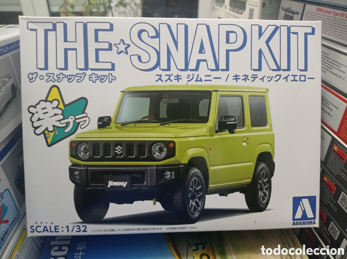 Maquetas: AOSHIMA - SUZUKI JIMMY PISTACHO 1/32. 08A - Foto 1