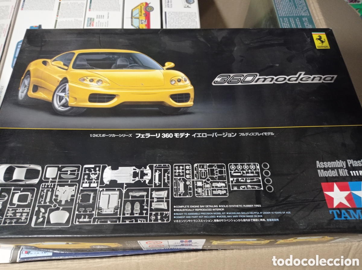 Maquetas: TAMIYA - FERRARI 360 MODENA YELLOW Versi&oacute;n. 1/24. 24299 - Foto 1