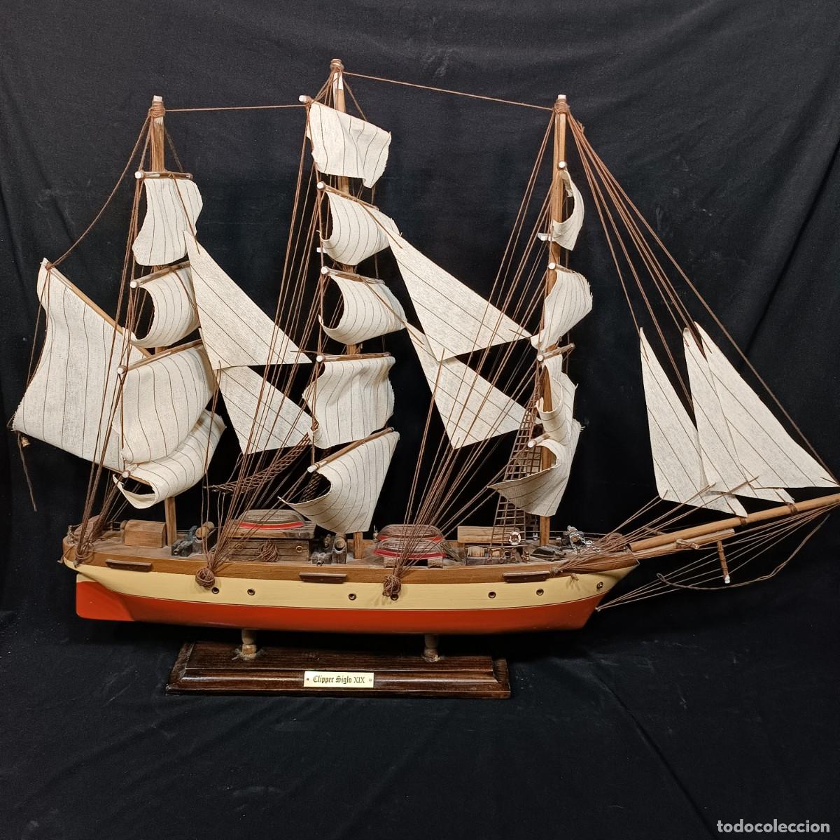barco clipper siglo xix en madera - maqueta de - Buy Scale models of boats  and ships on todocoleccion