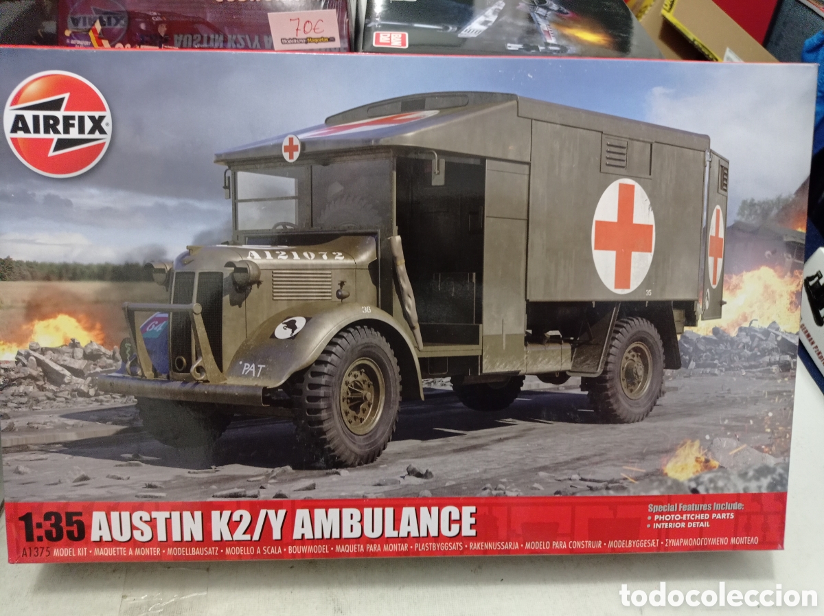 Maquetas: AIRFIX - AUSTIN K2/Y AMBULANCE. 1/35. A1375 - Foto 1