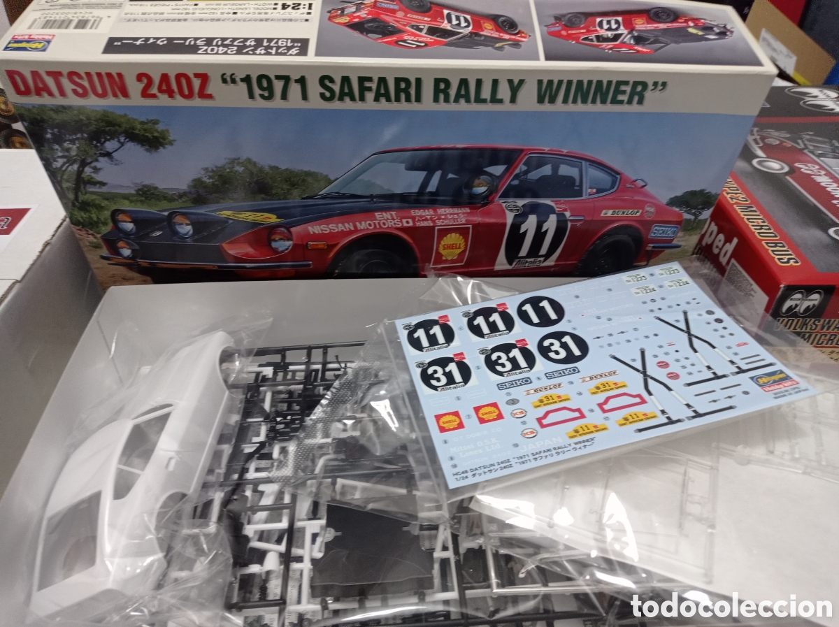 tamiya - datsun 240z 1971 safari rally winner. - Buy Scale models of cars  and motorcycles on todocoleccion