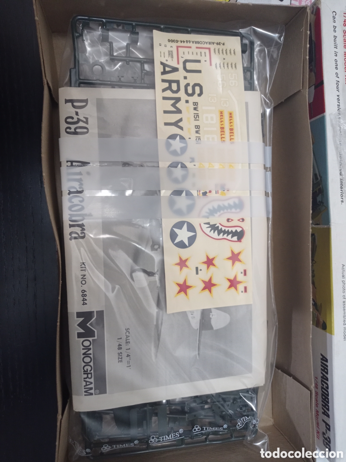 Maquetas: MONOGRAM - AIRACOBRA P-39. 1/48. 6844 - Foto 2