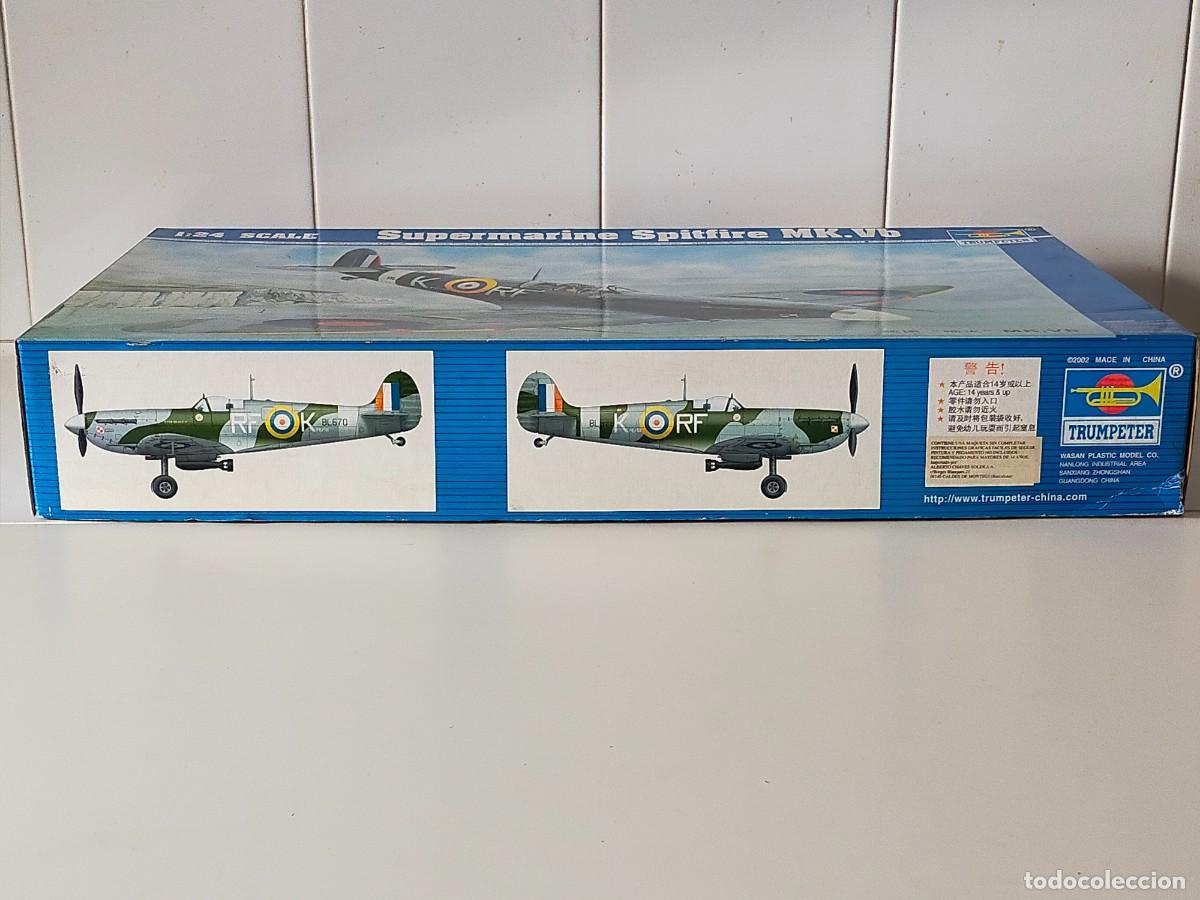 Maquetas: TRUMPETER. Escala 1/24 - SUPERMARINE SPITFIRE MK. Vb - Ref 02403 - Foto 14