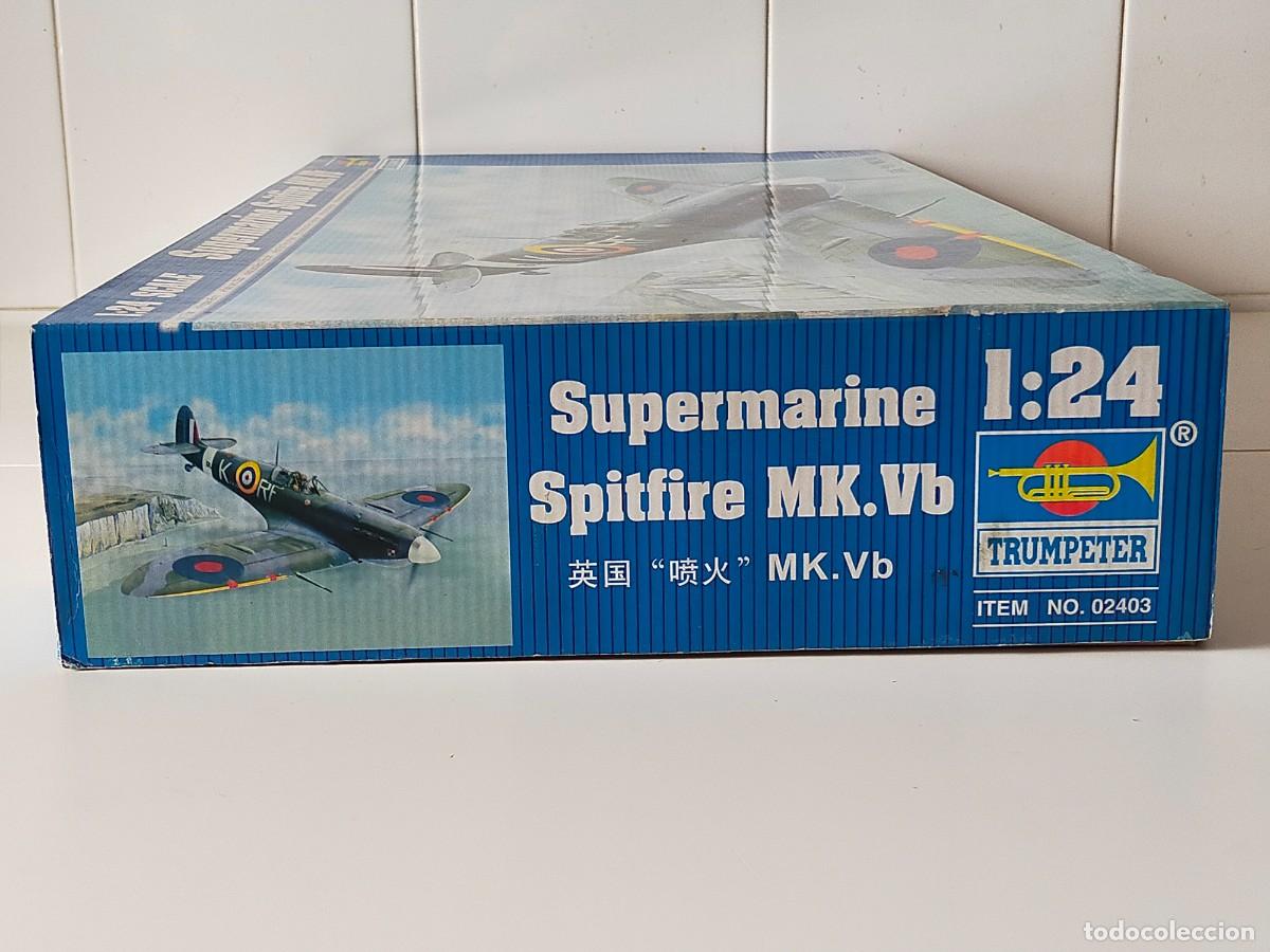 Maquetas: TRUMPETER. Escala 1/24 - SUPERMARINE SPITFIRE MK. Vb - Ref 02403 - Foto 17
