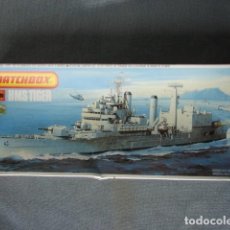 Maquetas: MAQUETA DEL BARCO ACORAZADO HMS TIGER - ESC. 1/700 - MATCHBOX