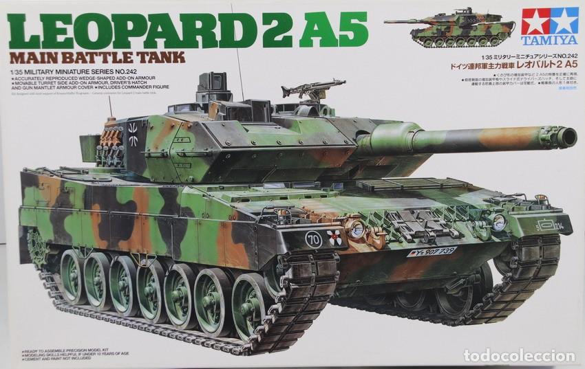 Maquetas: Maqueta carro Leopard 2 A5, ref. 35242, 1/35, Tamiya - Foto 1